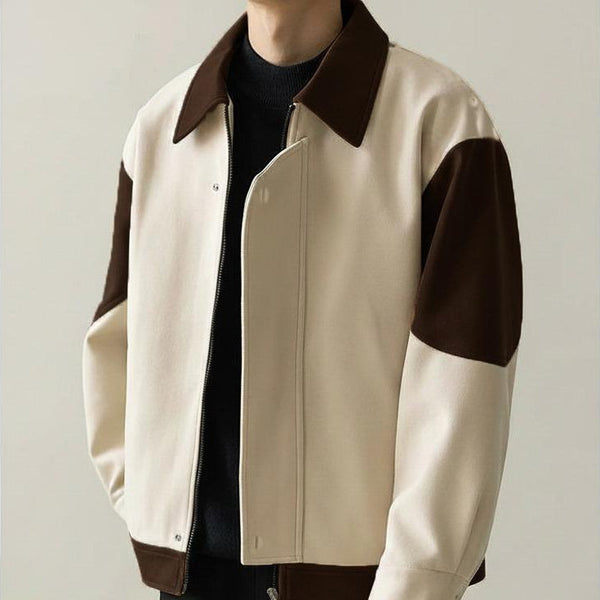 Korean Style Flape Zipper  Jacket